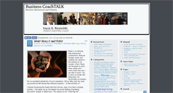 Desktop Screenshot of businesscoachblogger.com